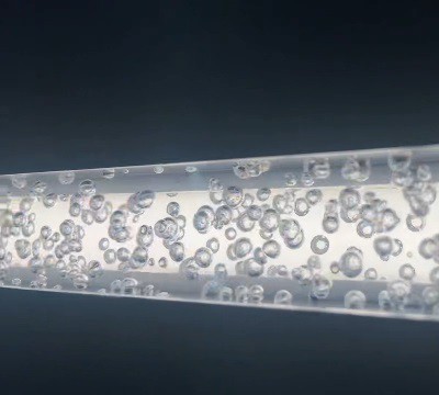 Menyesuaikan cahaya linear gelembung akrilik